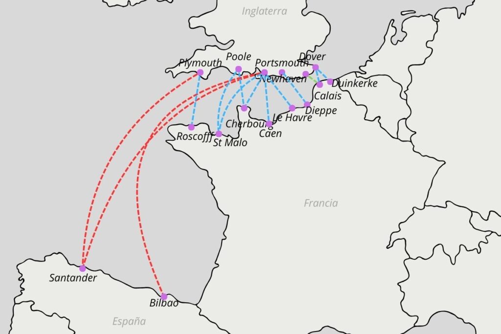 ferries a Inglaterra